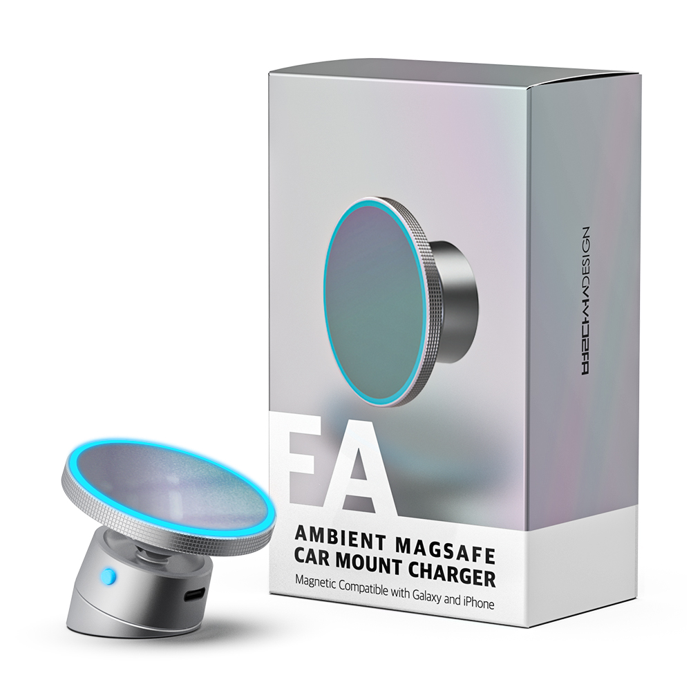 별다섯 엠비언트 프레스 맥세이프 자석 차량용 무선충전 핸드폰 거치대 29,900원