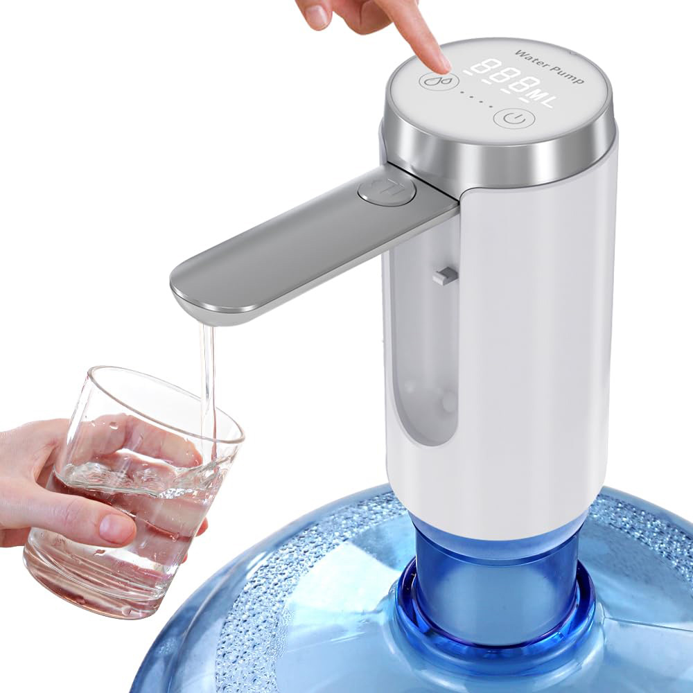 HK sell 미즈 자외선 살균 충전식 캠핑 워터 디스펜서 kc 인증 2000mAh 대용량 건전지, 1개, 20L, 화이트 18,400원