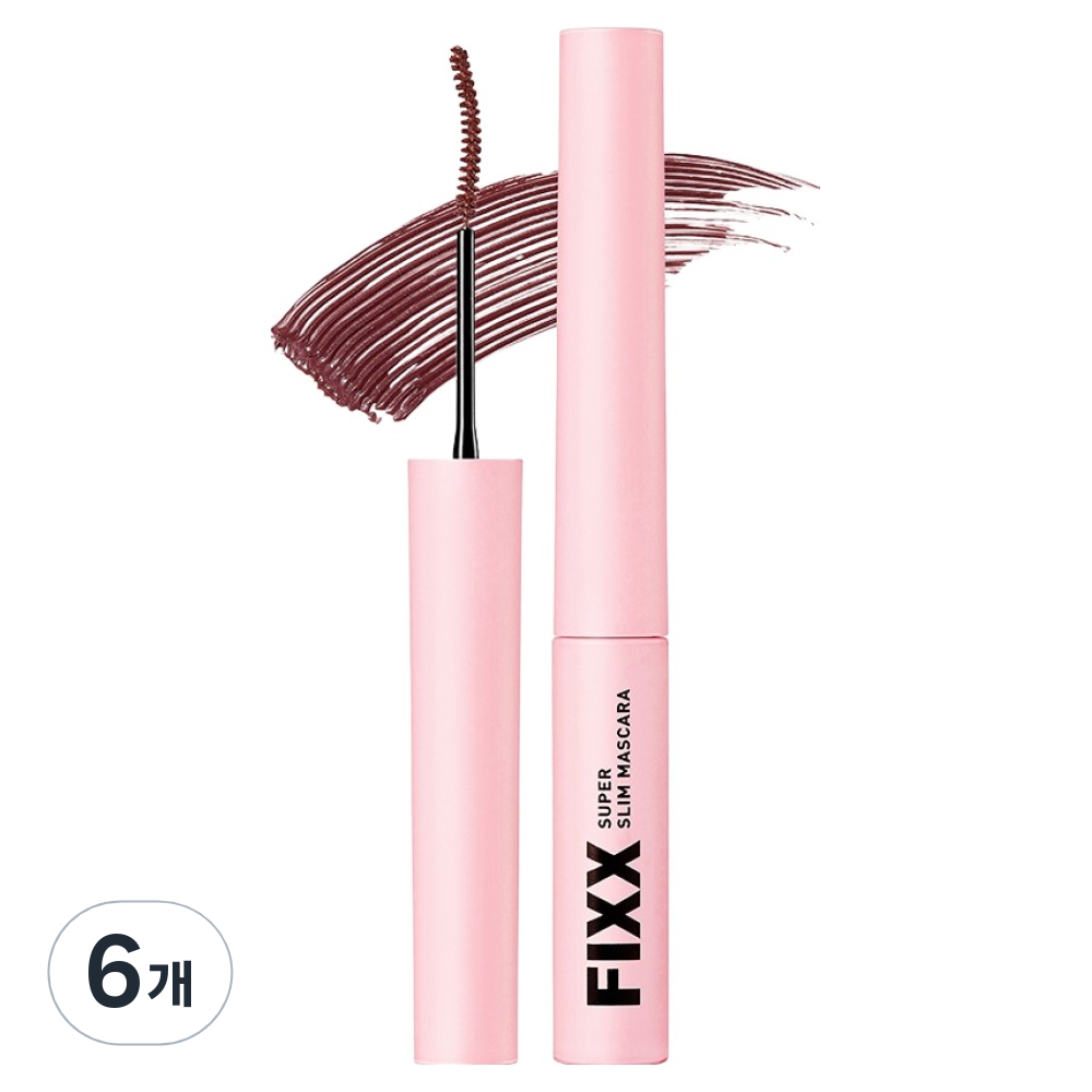 쏘내추럴 수퍼 픽스 슬림 마스카라 2.8g, 6개, 03 소프트 로지 74,940원