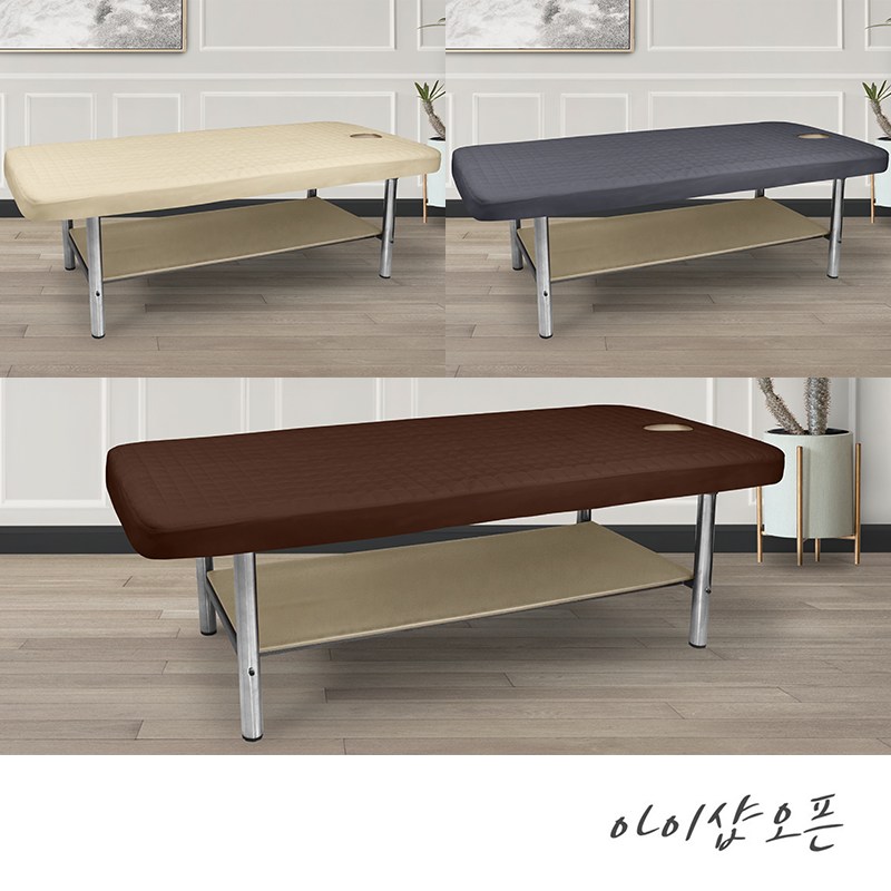 매트만덮는 미용 베드 커버 경락 마사지 침대 매트커버 침대커버 매트리스커버 사이즈별제작 - 한국 62,000원