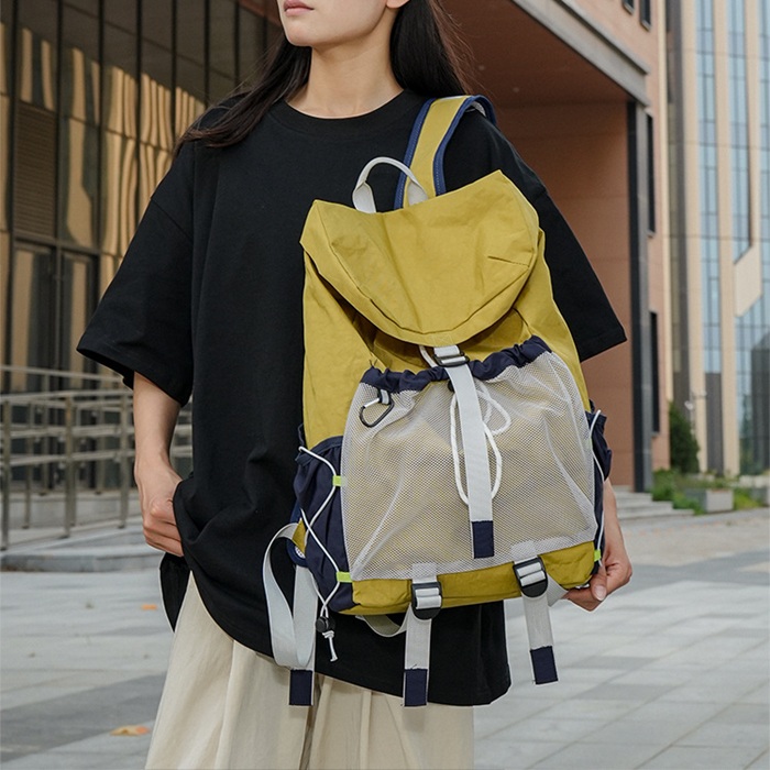 남녀공용 경량 학생 여행 캐주얼 데일리 스트링 배낭 가방 17,900원