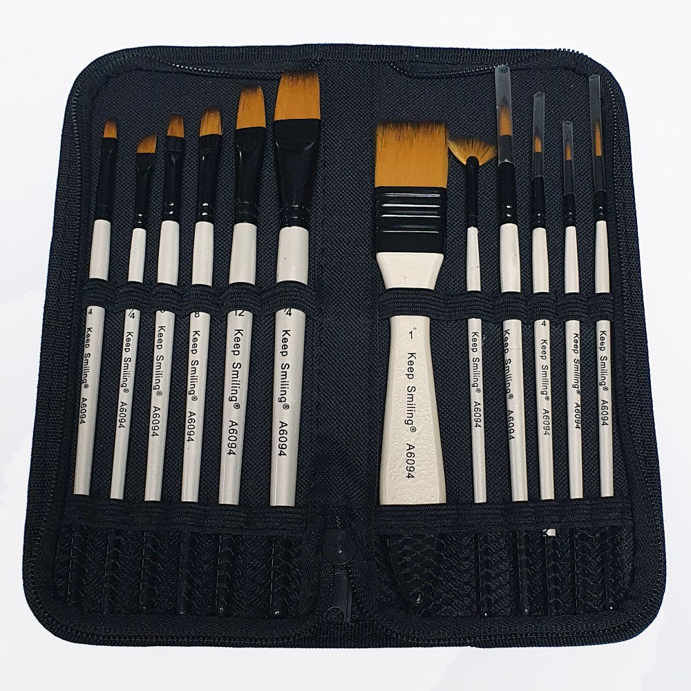 Artist Brush Set/ 고급 수채 아크릴 유화용 미술붓세트 학생 전문가용 미술수업준비물 문구화방용품 20,000원