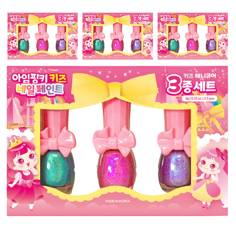 아임핑키 핑키페인트 유아매니큐어 3종 47,560원