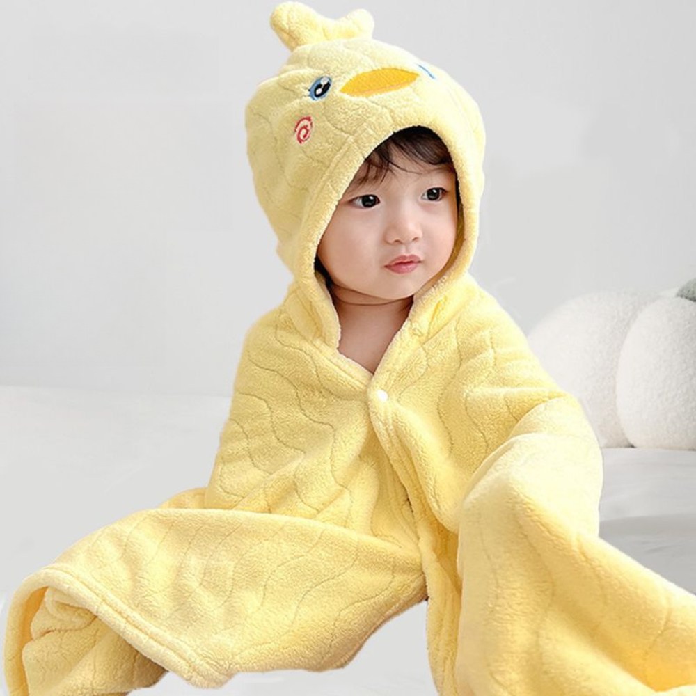 수수베베 애니멀 아기 후드 타올, 1개, 오리 14,190원