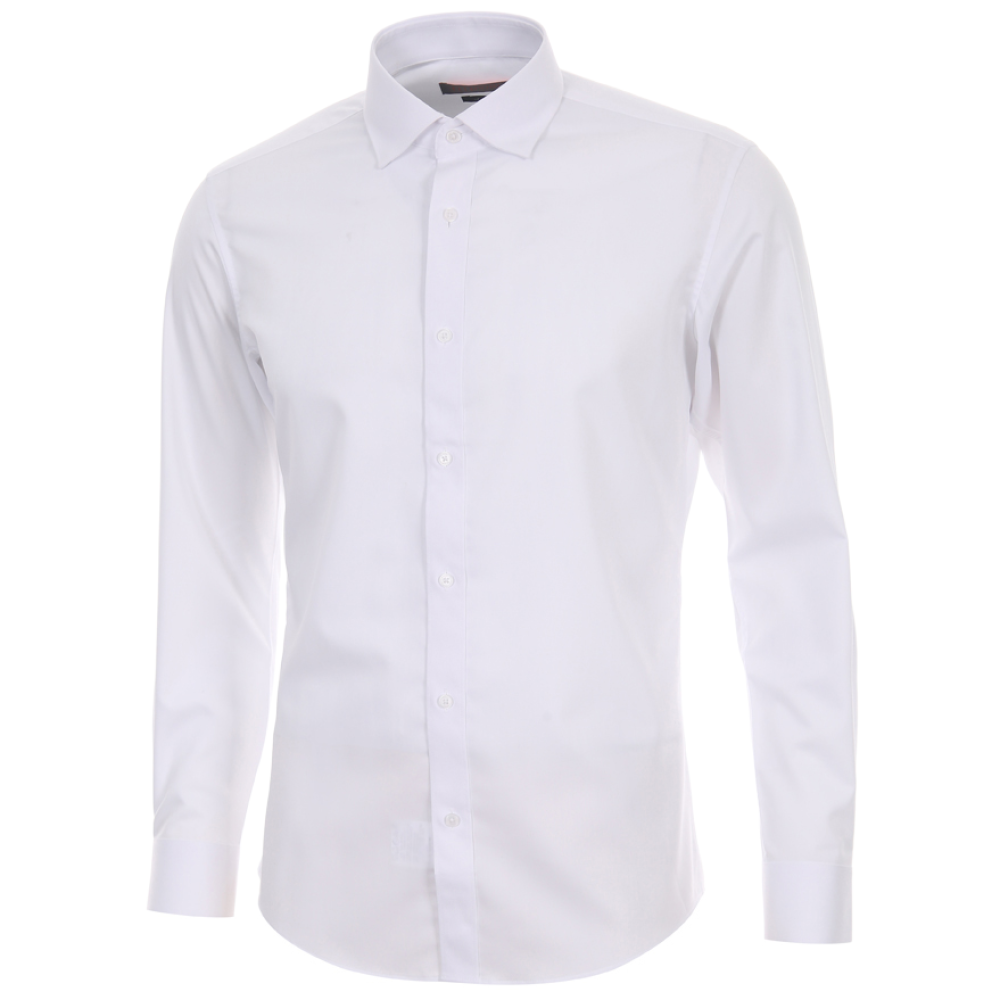 엘르 남성 TR 트윌 스판 히든 스냅버튼 슬림핏 긴팔셔츠 11211 49,000원