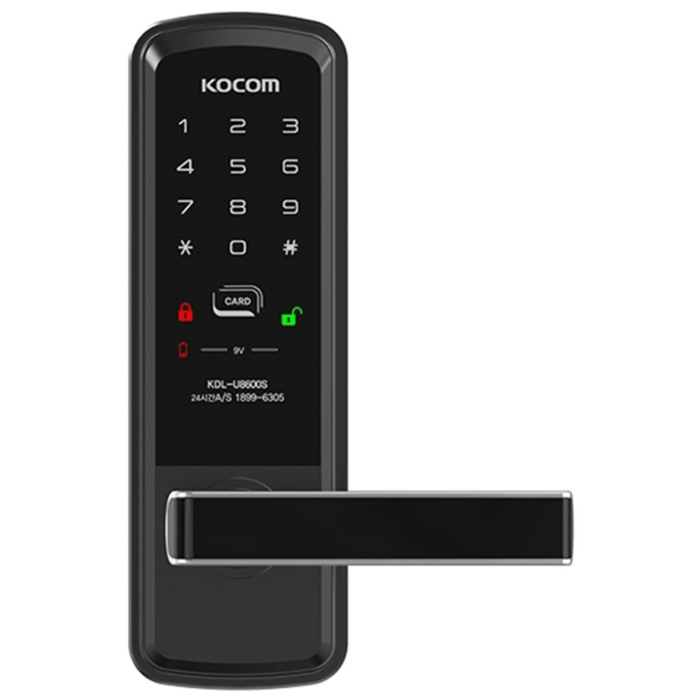 코콤 무타공 주키 도어락 고장나도 걱정없는 비상키 모델 3WAY 번호+카드+비상키, 고객직접설치, U8600SK 85,000원