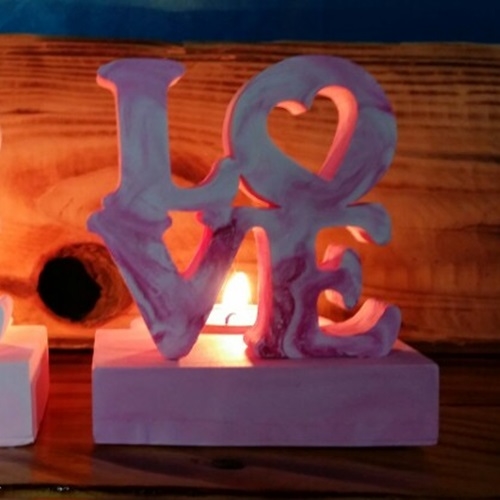 몰드몰 수제몰드 - 러브티라이트홀더 32,000원