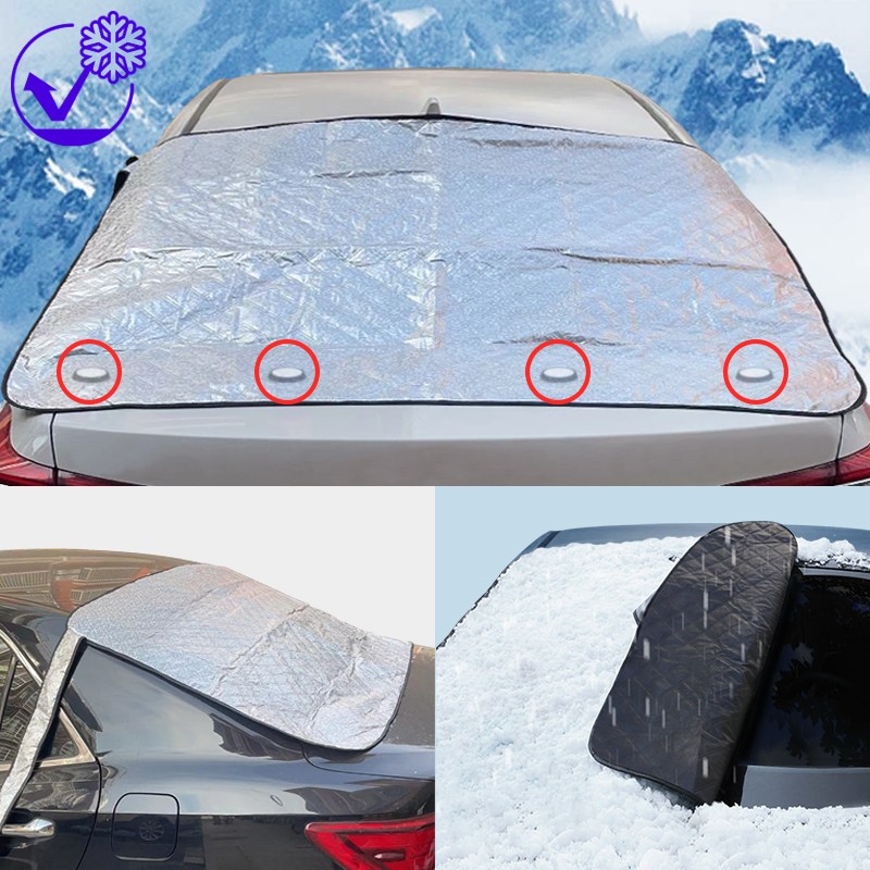차량용 뒷유리 덮개 성에 서리 방지 가리개 자동차용품 방수 커버 도난방지 겨울철 차량덮개 겨울용품 10,330원