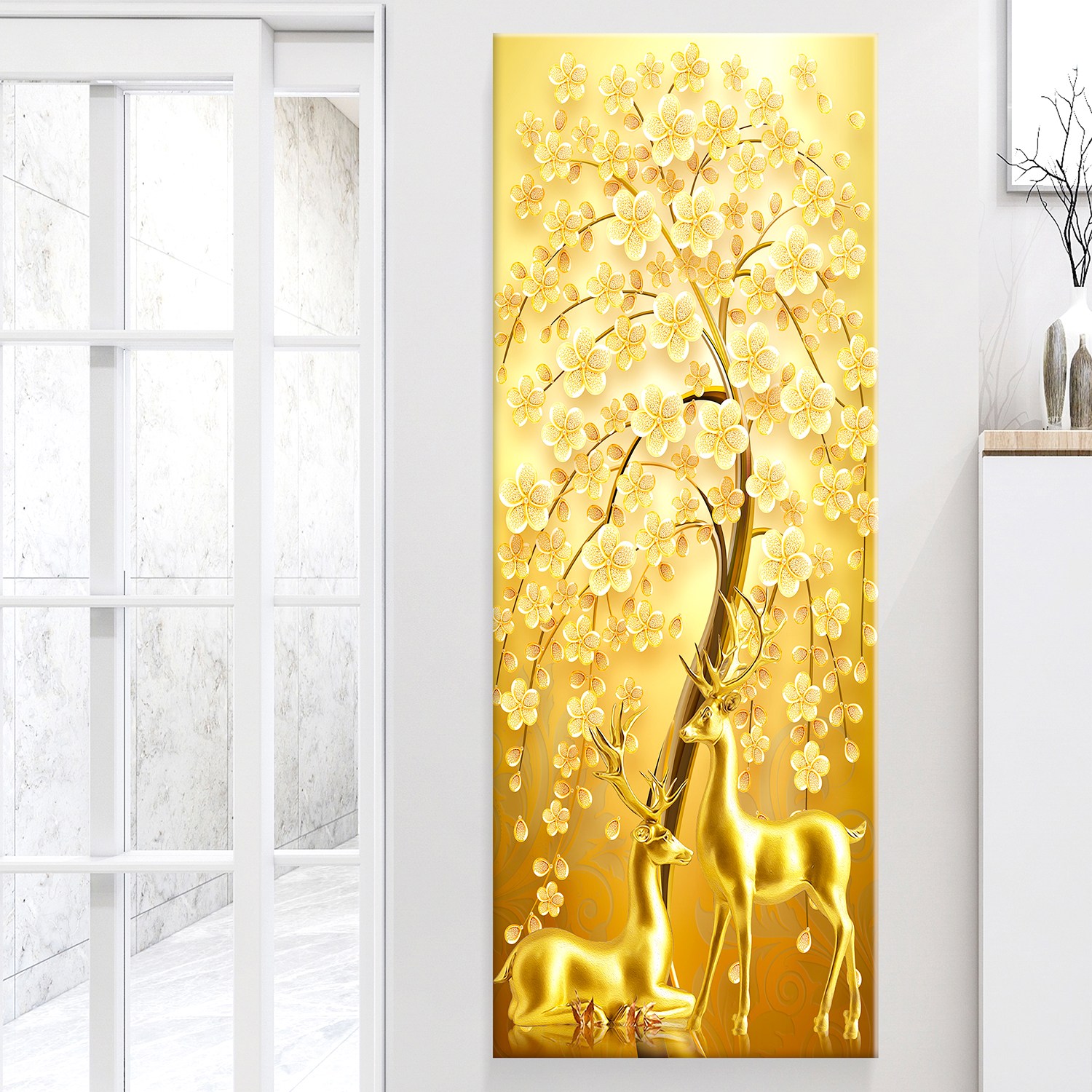 [인메이블] 약속 돈나무 액자 8종 돈들어오는 황금 그림 거실 풍수 인테리어 금전수 집들이 선물 259,000원