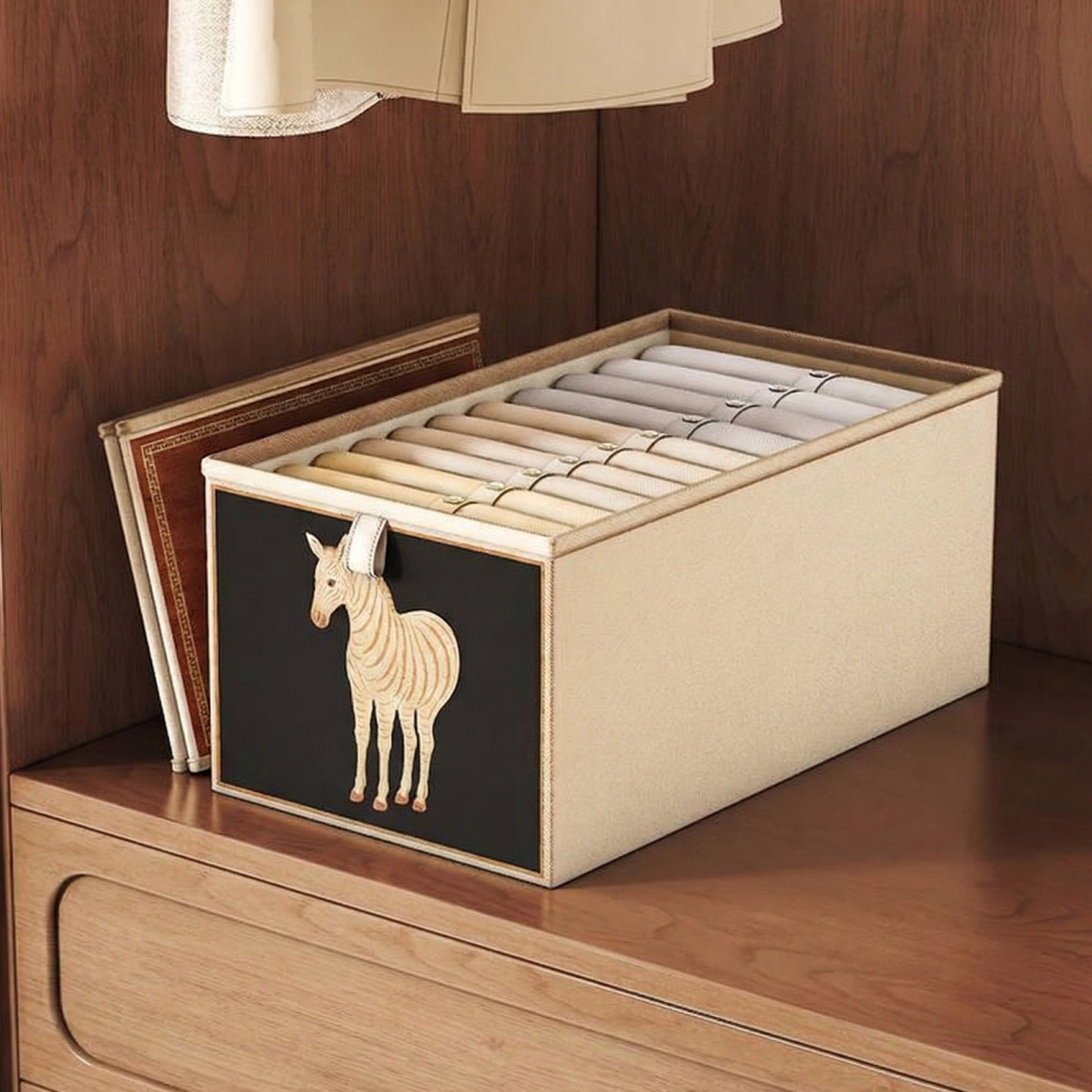 예홈 RETRO 디자인 리빙박스, 2개, 얼룩말 22,200원