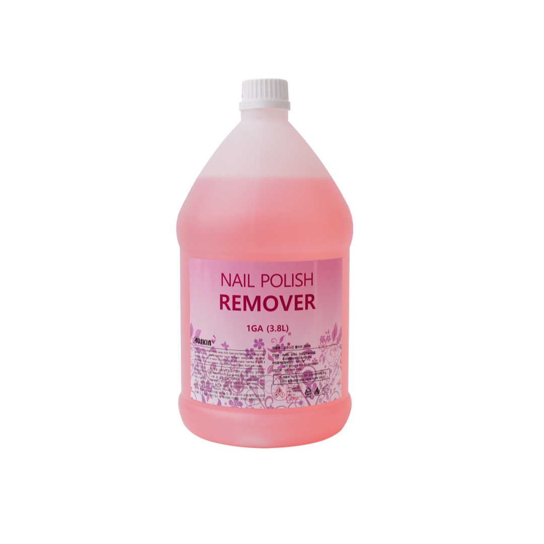 폴리쉬리무버 네일리무버 보습제함유 4uskin, 3.8L, 1개 25,000원