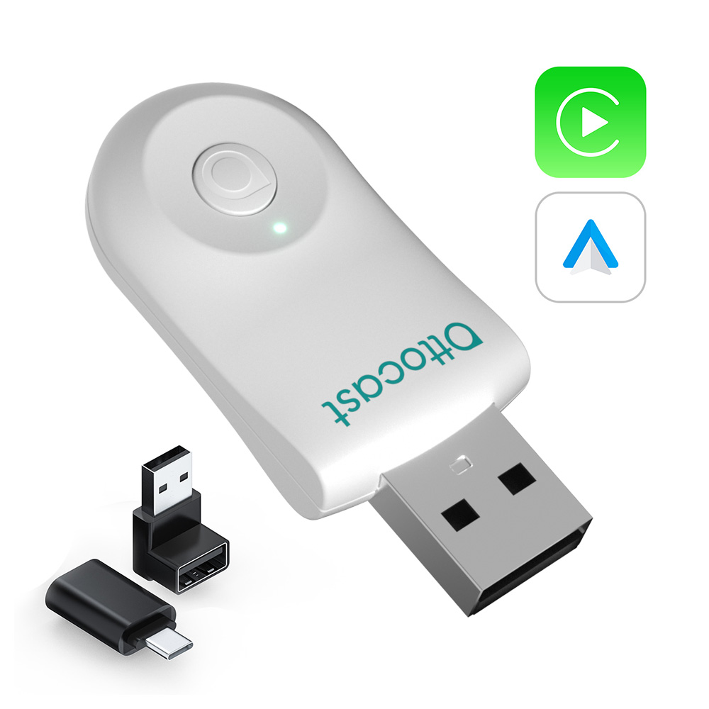 오토캐스트 미니 동글 2in1 무선 안드로이드 오토 카플레이, 하얀색 59,000원