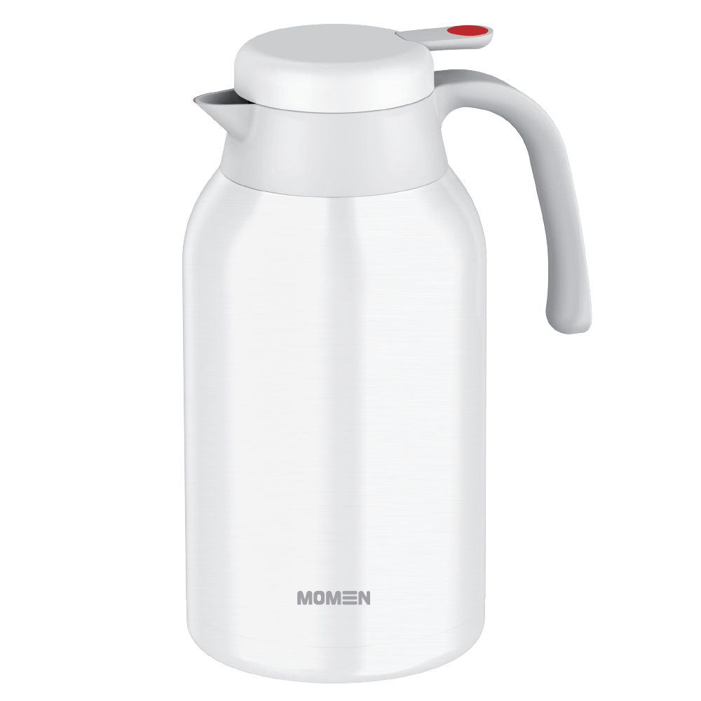 모멘 테이블포트 스텐 보온보냉주전자 이중진공주전자 2200ml, 1개, 화이트, 2.2L 32,800원