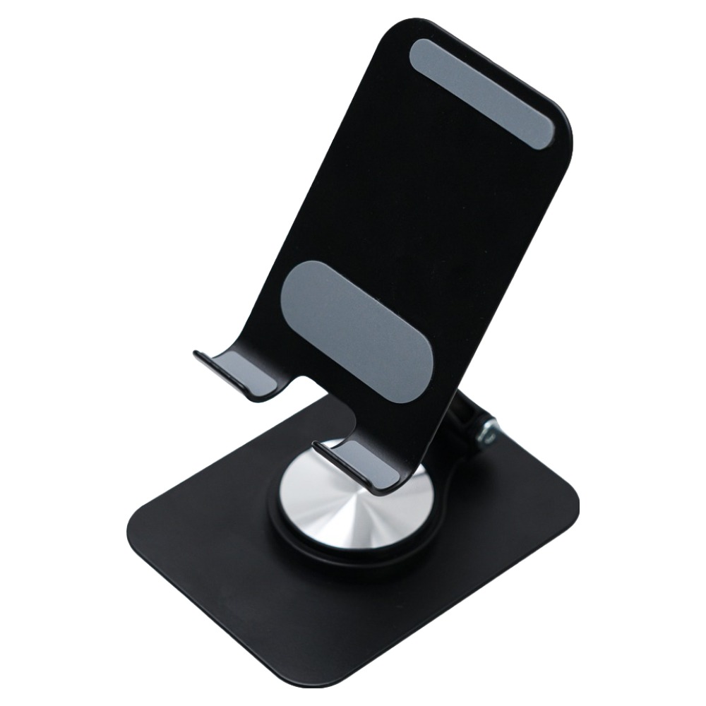 구스페리 360도 회전 접이식 탁상용 휴대폰 태블릿 거치대, 블랙, 1개 7,400원