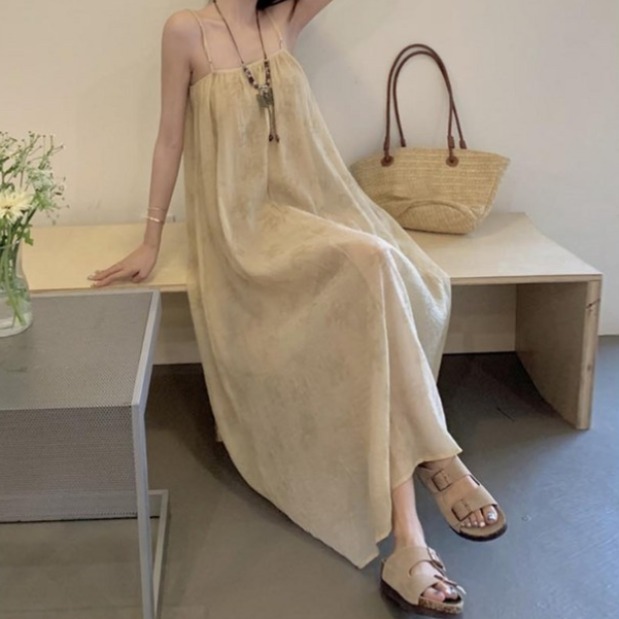 휴양지룩 시원한원피스 여행코디 여성스러움 여성여행복장 54,000원