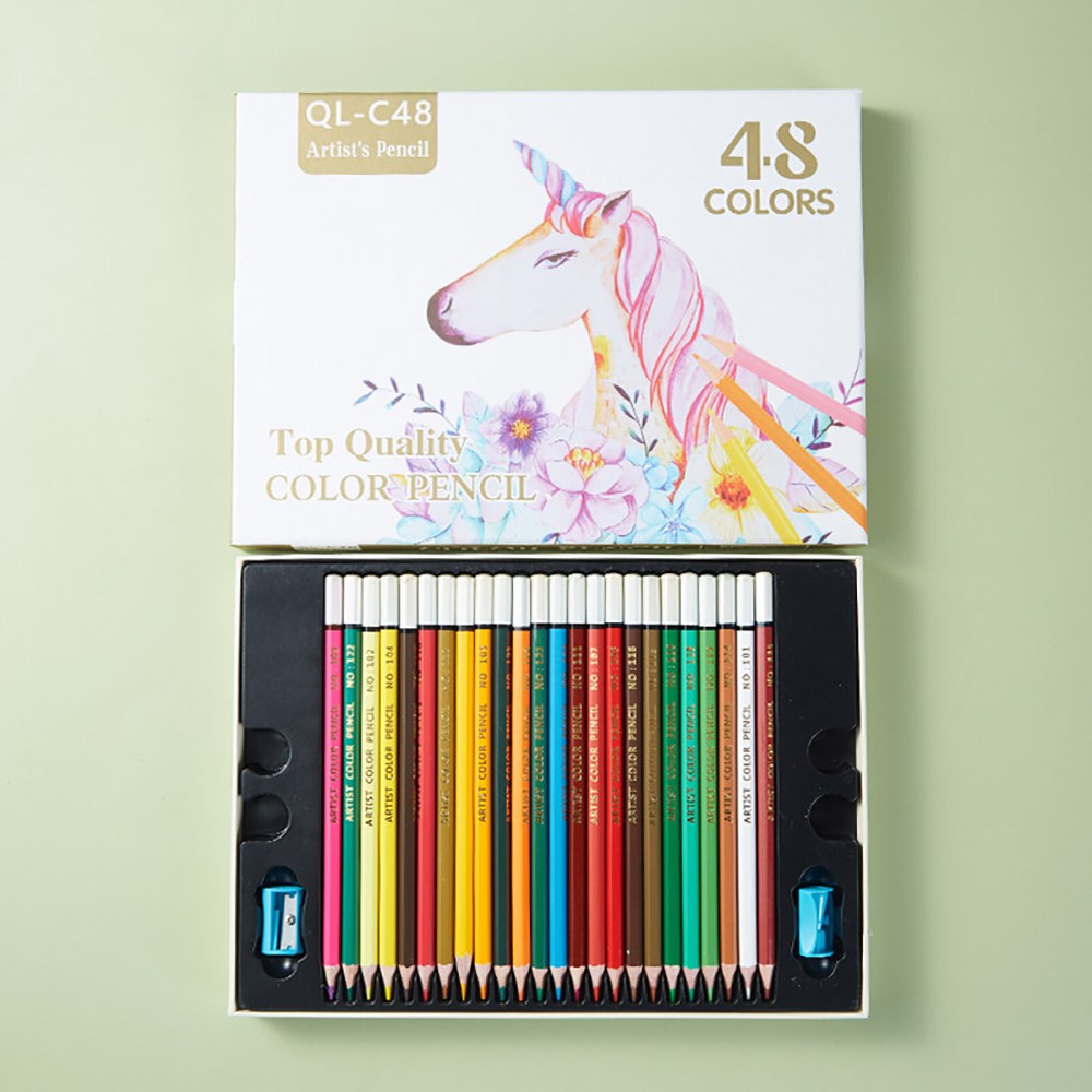 백마 유성 색연필 세트 120 색 전문가용, 1세트, 48색, 현재가 19,800원