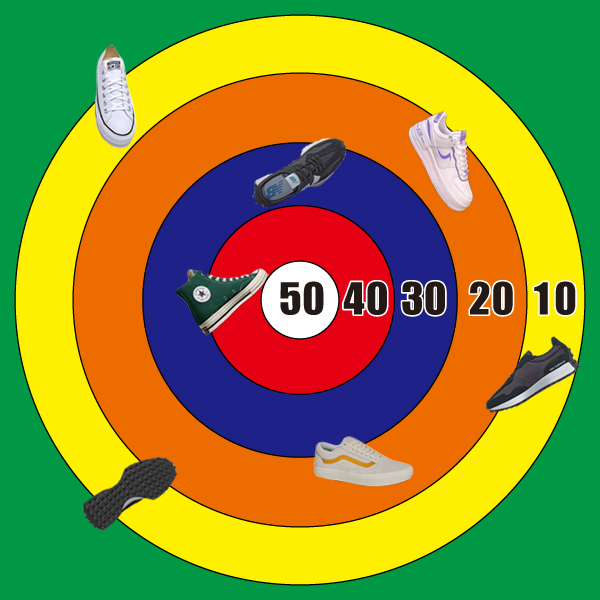 메리팡 신발양궁 신발날리기 과녁판 체육대회 명랑운동회 44,980원