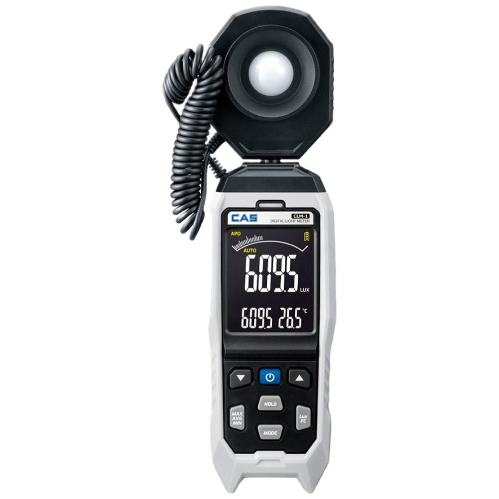 카스 디지털 휴대용 조도계 lux 빛 밝기 조도 측정기 CLM-1, 1개, 현재가 154,000원