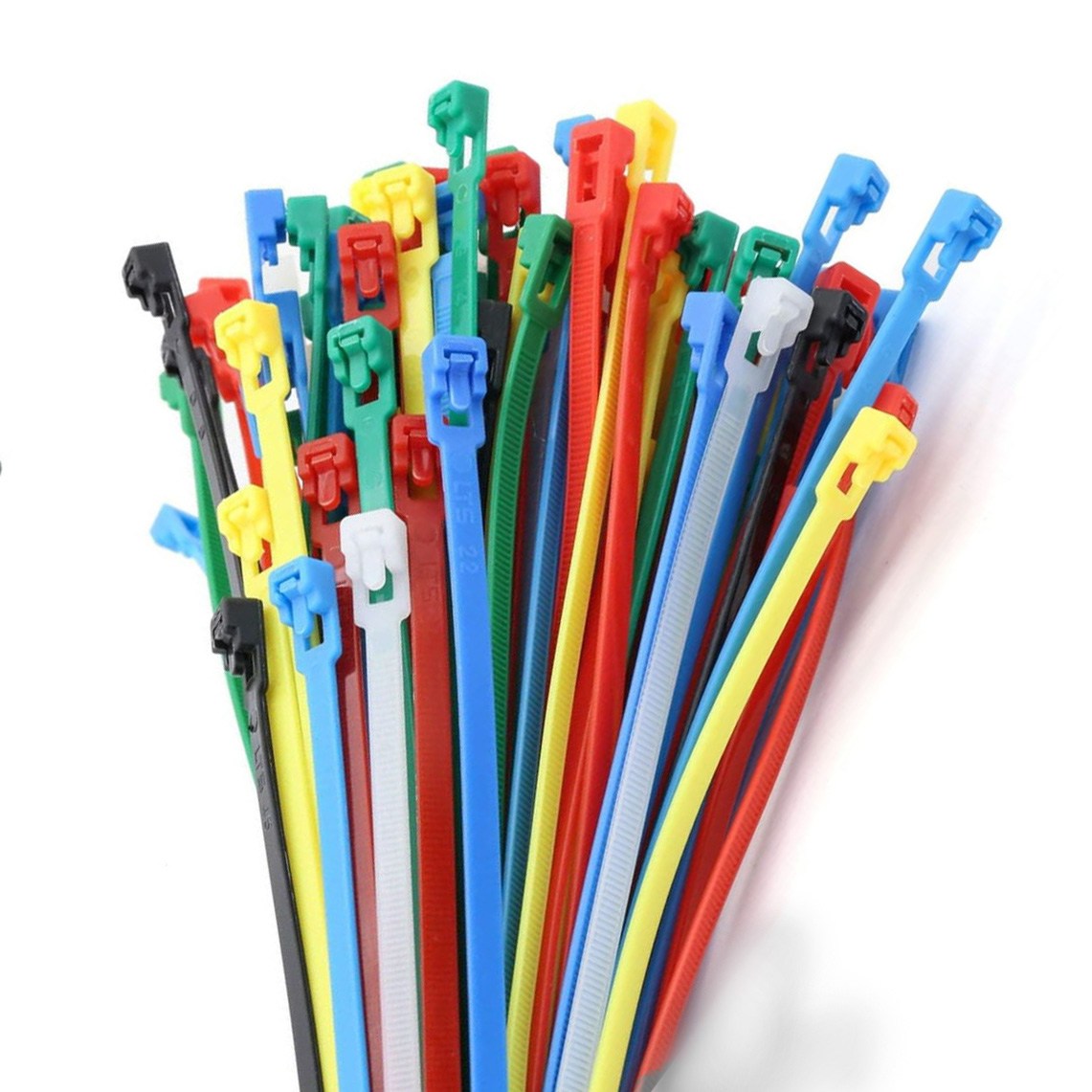 LYRHIX,컬러케이블타이,케이블타이색깔별,재사용케이블타이,색깔케이블타이,케이블타이200-300mm,분류정리전문가,홈오피스원예농업전선분류및정리하기, 믹스, 120개 11,190원