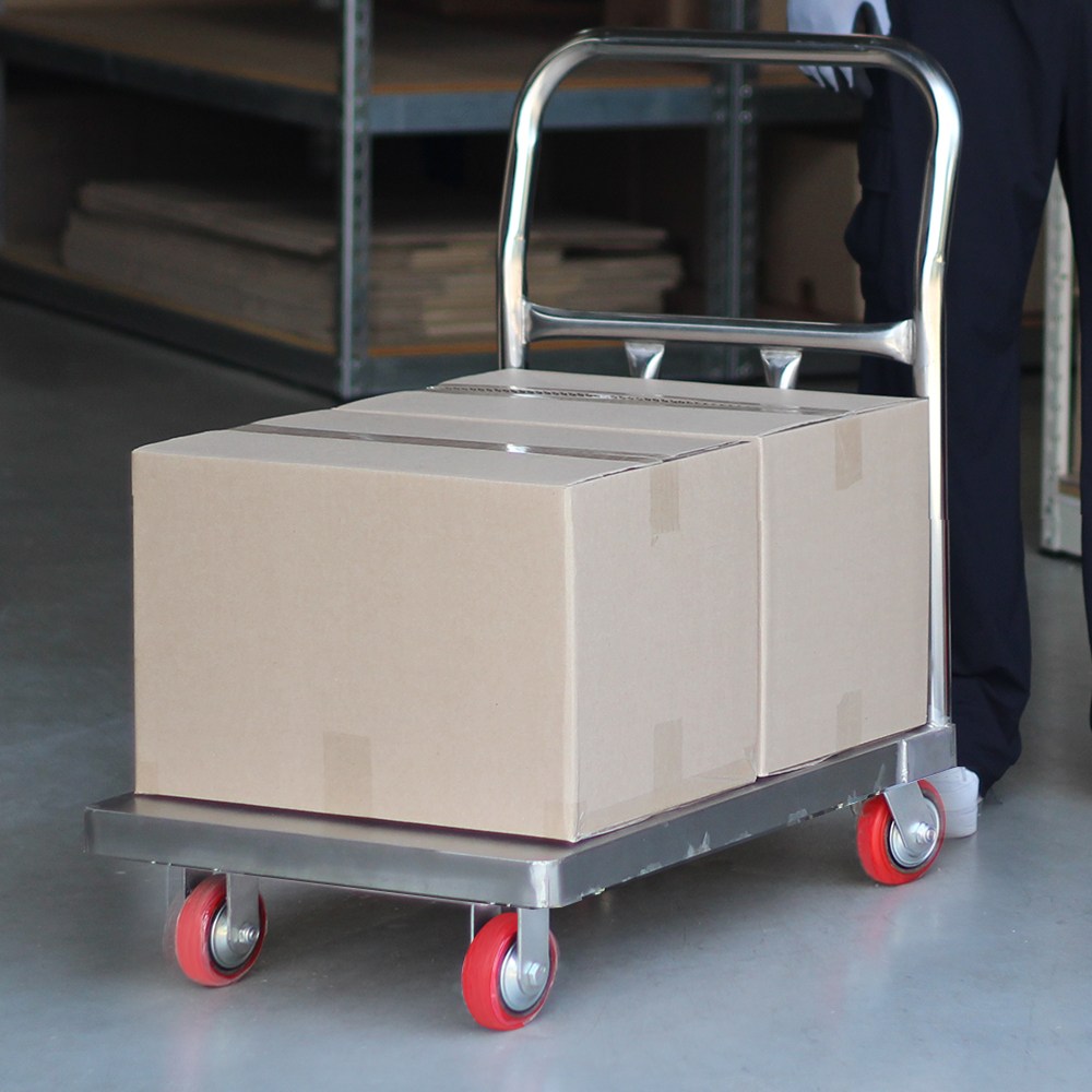 생활공감 스텐대차/스텐레스 이동식카트 수레 엘카 핸드카 350,000원