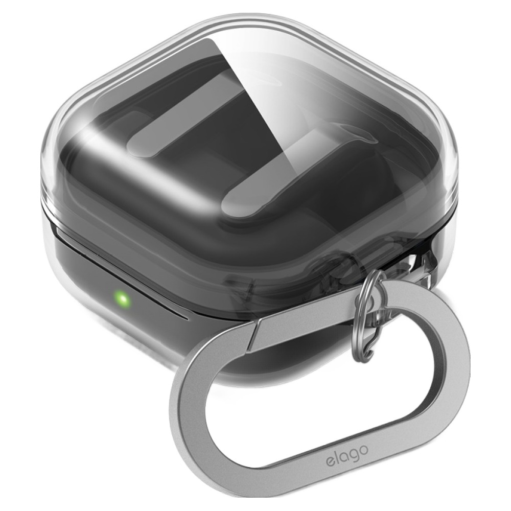 엘라고 갤럭시 버즈4 프로 클리어 행 케이스, 갤럭시 버즈4 / 버즈4 프로, 투명, 1개 14,900원