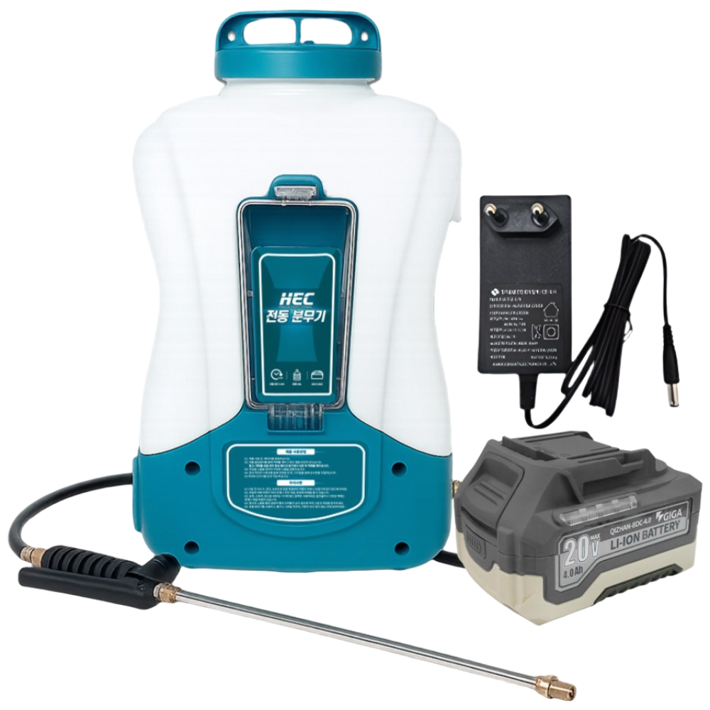 기가 충전식 전동 분무기 20리터 자동 압축 분무기 농약살포기 제초제 살포기 F-20MA 199,000원