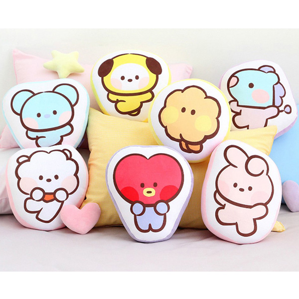 BT21 방탄굿즈 미니니 소프트쿠션 7종 12,800원
