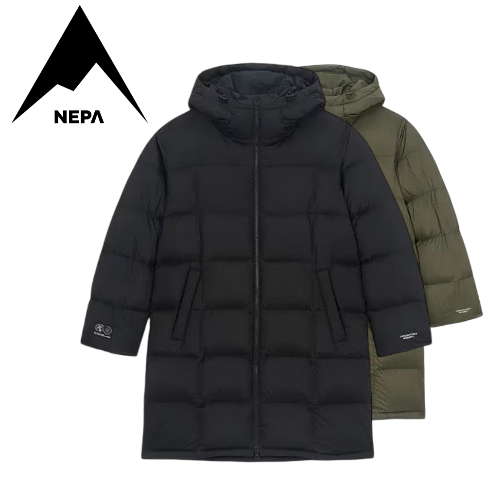 [백화점발송]네파 남여공용 롱패딩 구스다운 낚시 워킹 캠핑 여행 운동 야외활동 한겨울 따뜻한 커플룩 자켓 점퍼 131,000원