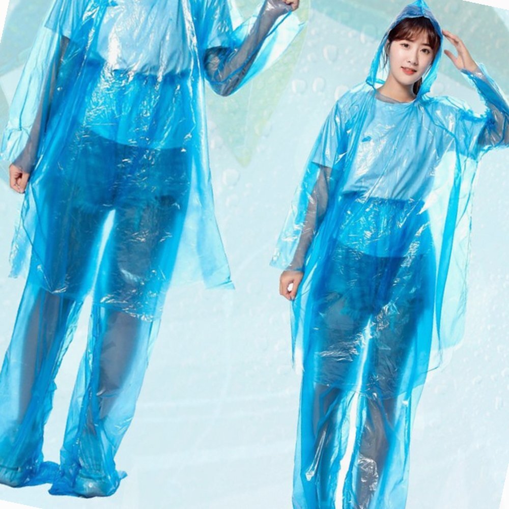 전신형 상하의 우비 레인코트 우의 일회용 우천시 바지세트 7,350원