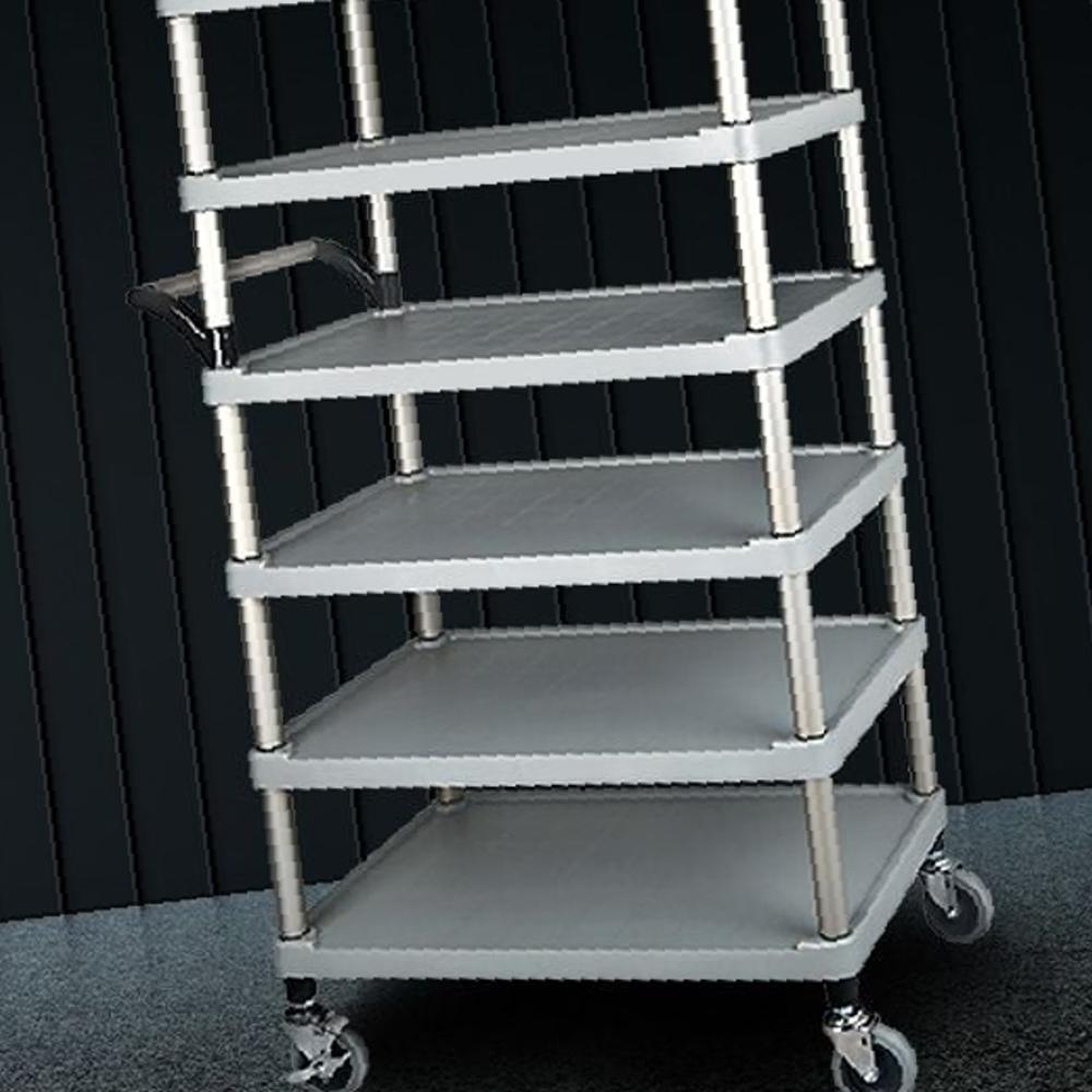 다단중간6단 이동식트롤리 트레이선반 바퀴달린수납장 338,350원