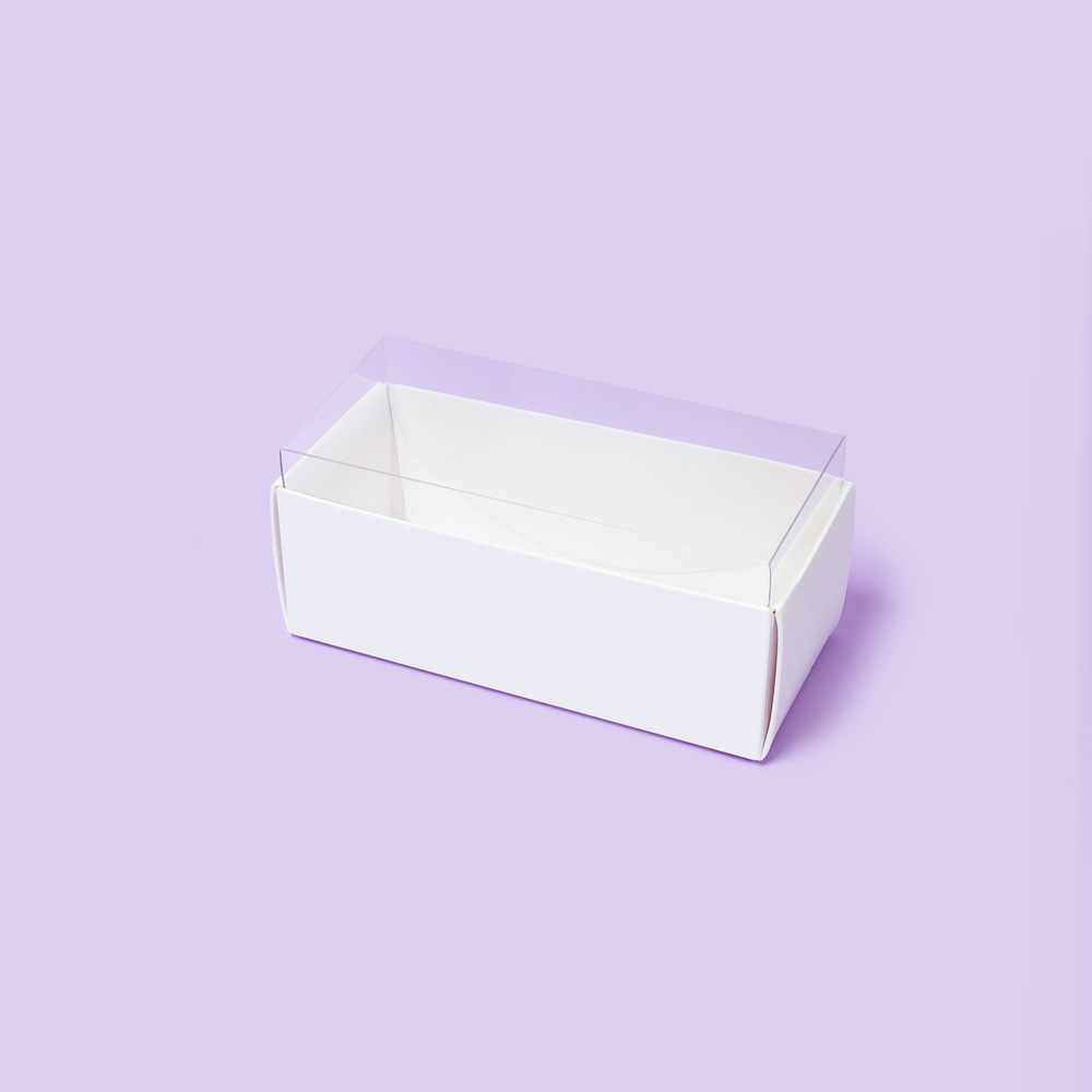 제이팩토리 마카롱박스 디저트포장 PET뚜껑포함 케이스 3구 화이트, 50개 24,750원