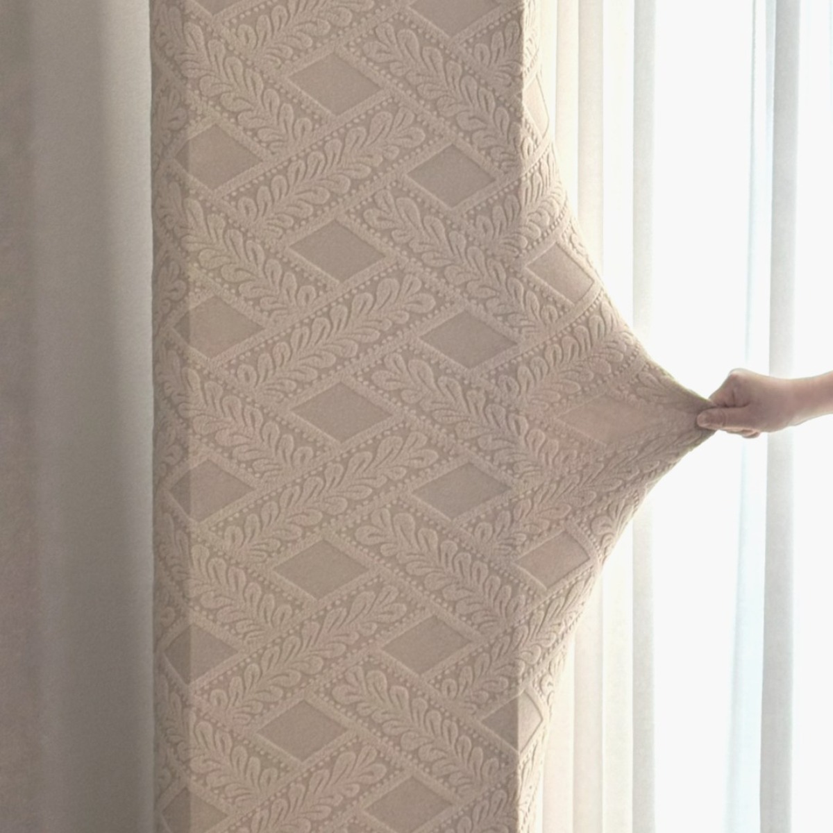 생활스토리 먼지 차단 청정 에어컨 커버 사이즈 호환, 소프트 브라운 30,850원