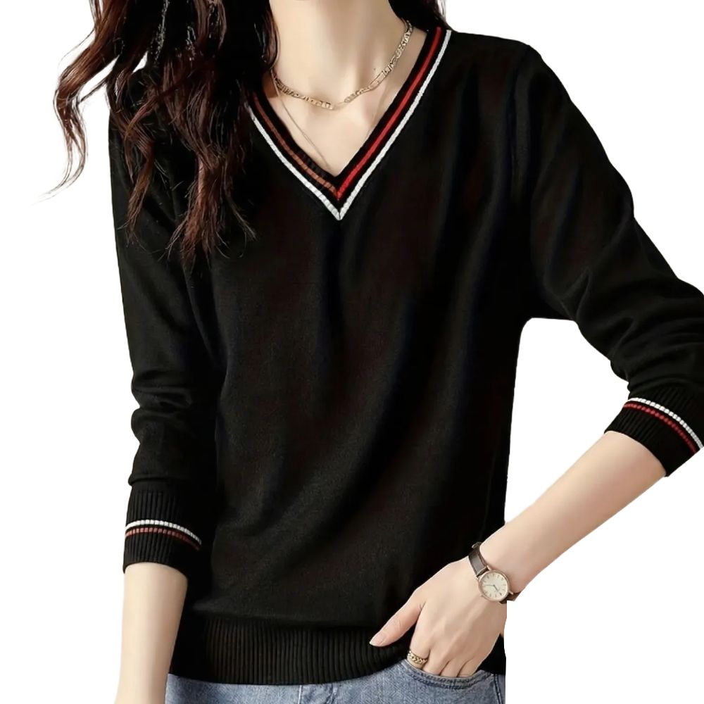 여성니트 기본핏라인 6컬러 브이넥니트 G105A 19,990원