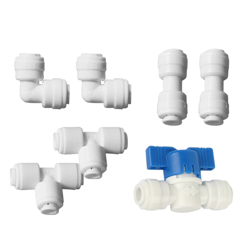 와이넷 정수기부품 세트B L형피팅 2p + I형피팅 2p + T형피팅 2p + 볼밸브 12,100원