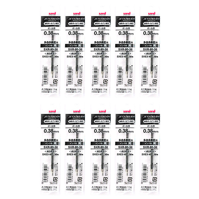 제트스트림 미쓰비시 리필심 SXR-80 0.38mm 6,670원