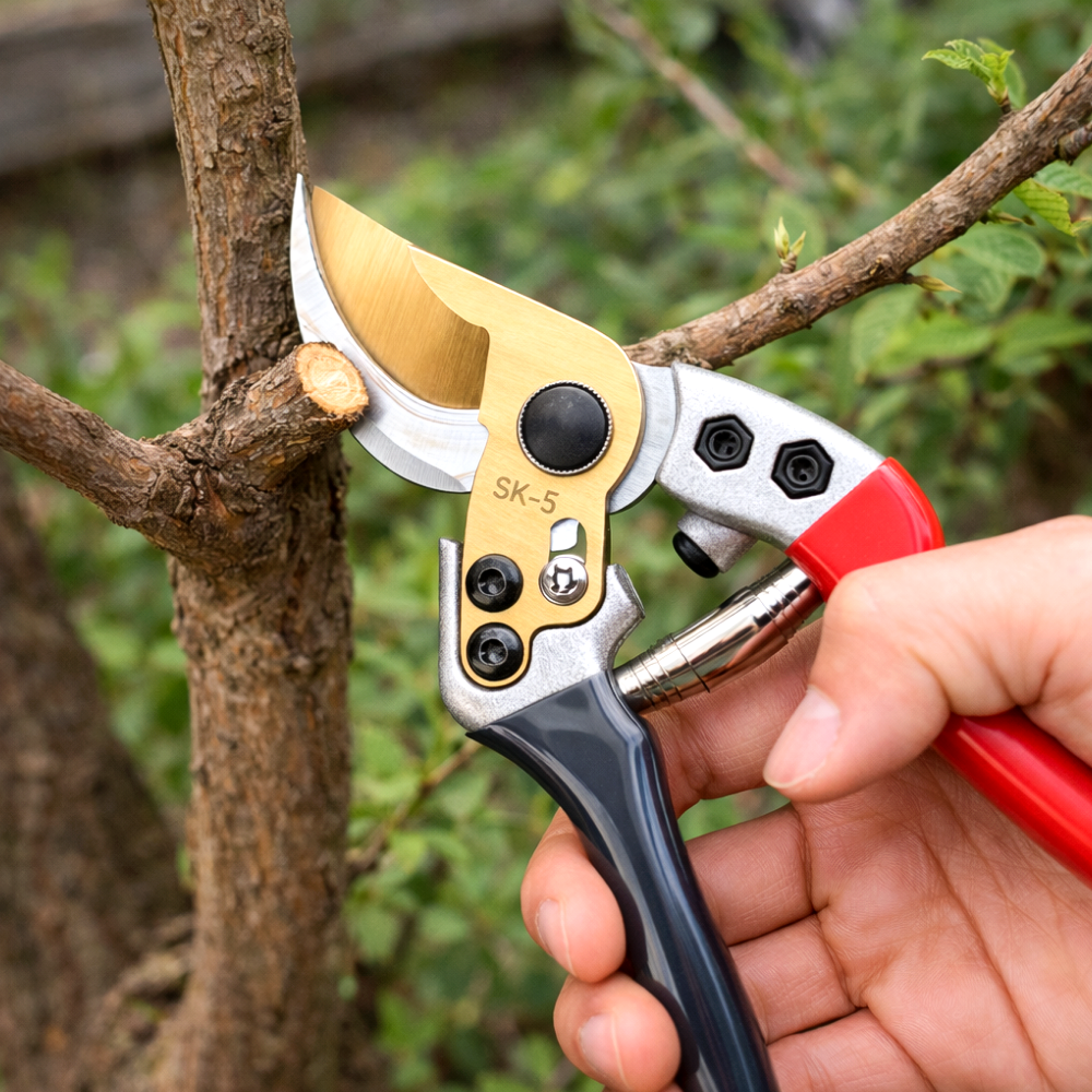 라피레인 전지가위 원예가위 과일수확 전정가위 다목적 가지치기, 1개 16,800원