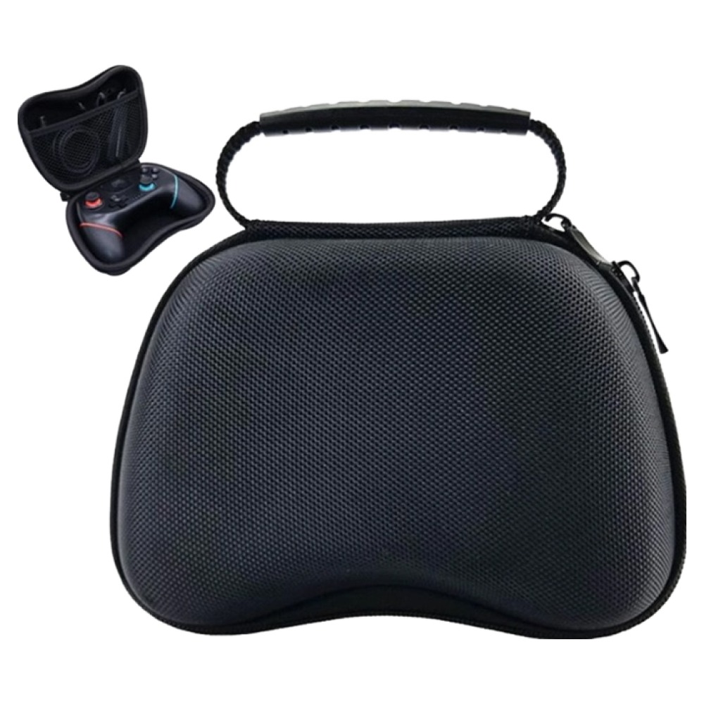 호후 닌텐도 프로콘 플스5 듀얼센스 휴대용 EVA 하드쉴드 파우치 케이스, 블랙, 1개, 단일상품 7,850원