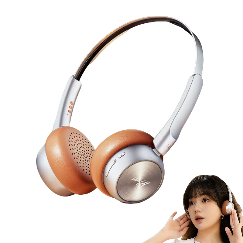 SMABAT 휴대용 블루투스 헤드셋 레트로 헤드셋 유무선 겸용 핸드폰 헤드셋 노이즈캔슬링 블루투스 5.4 14,500원