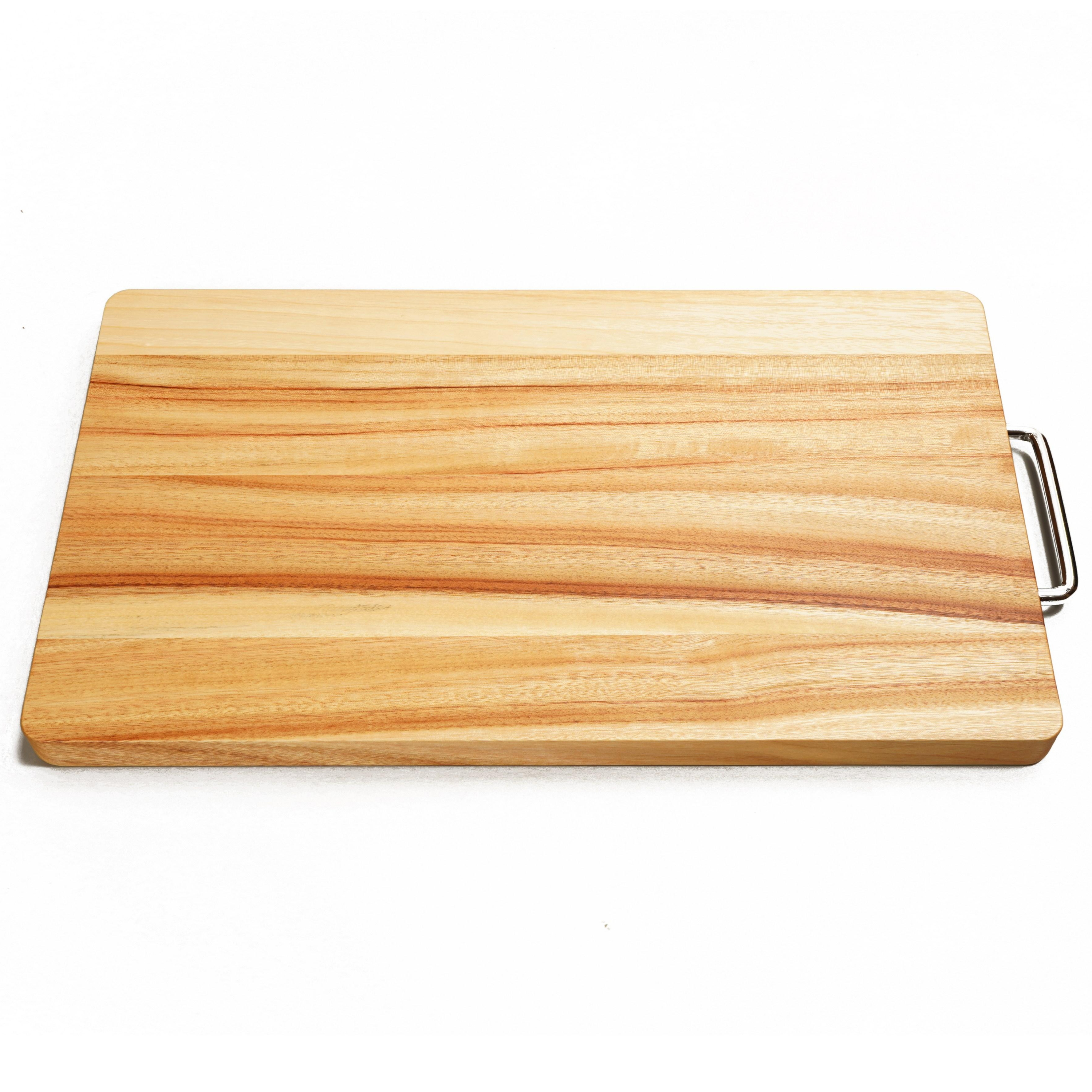 BOUMBI 향기나는 캄포나무 양면도마 금속 손잡이, 1개, 캄포집성 21,740원