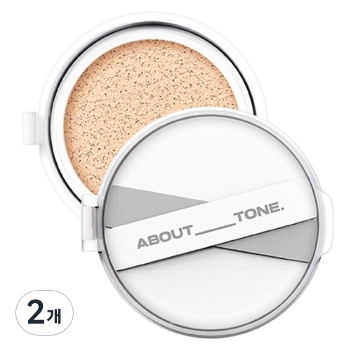 어바웃톤 스킨 레이어 핏 쿠션 리필 13g, 2개, 22 아이보리 25,600원