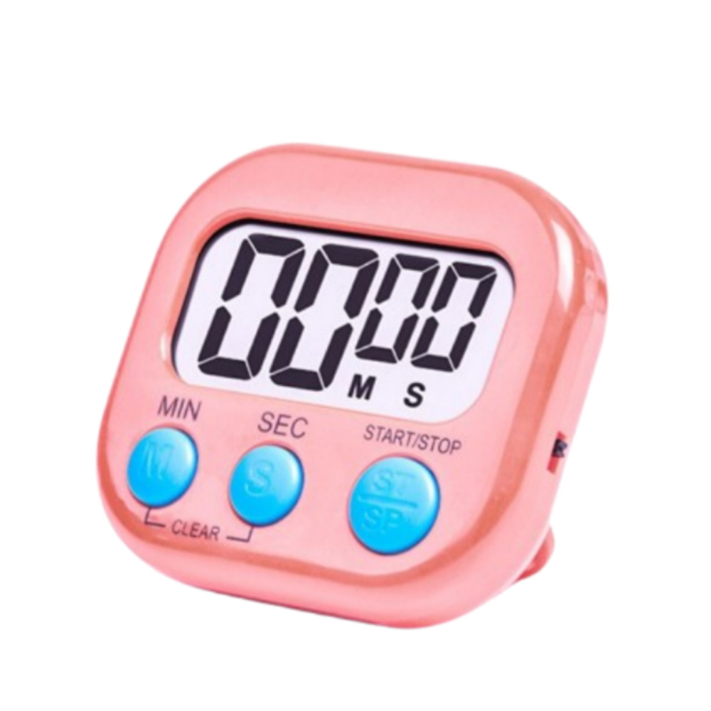 자석 심플 주방 타이머, 1개, 핑크, 현재가 3,000원