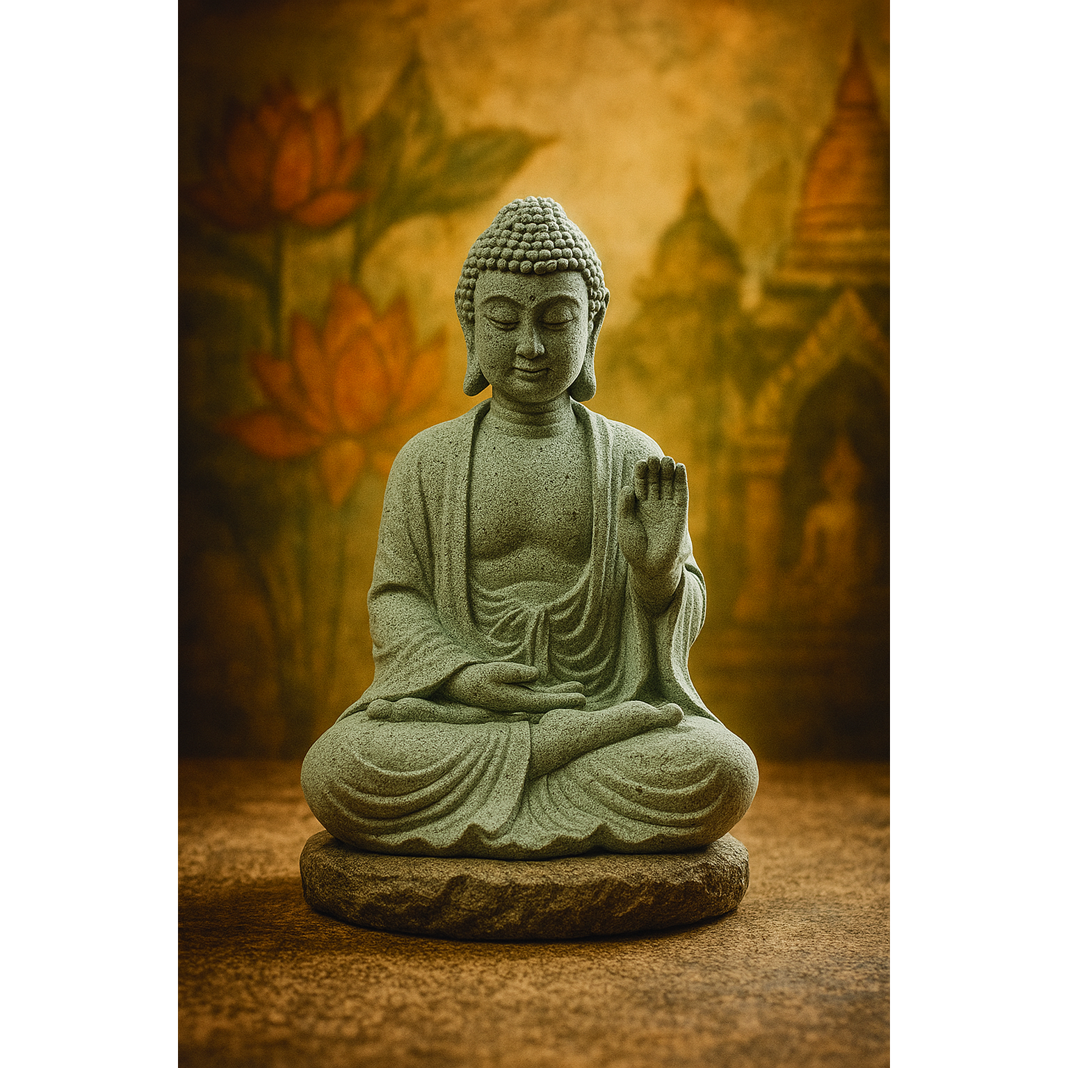 연화당 부처님 불상 석가모니 대형 명상용 좌상 시무외인 15,900원