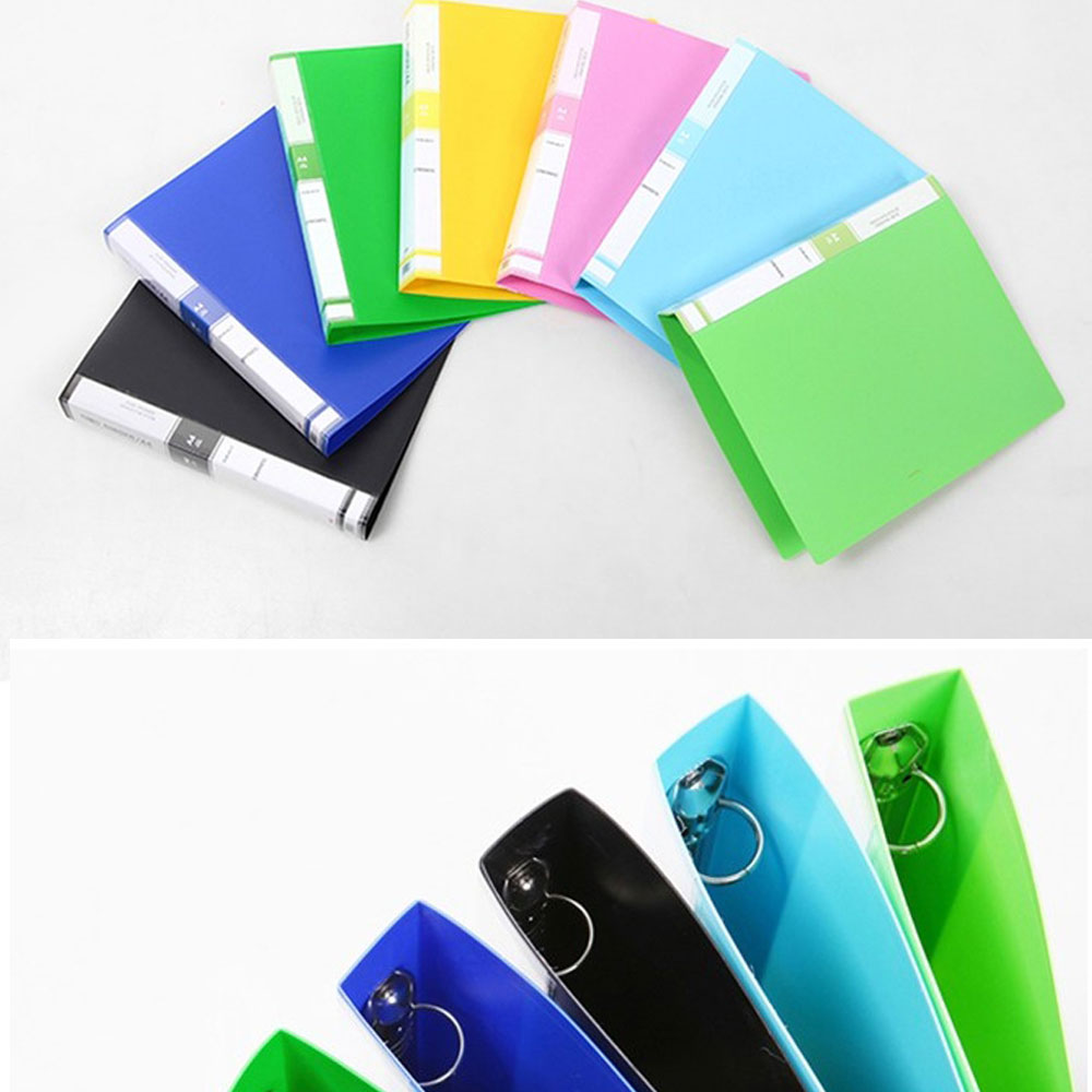 대영바인텍 보급형 A4 2cm O링 PP바인더 (속지없음), 1개, 노랑 1,500원