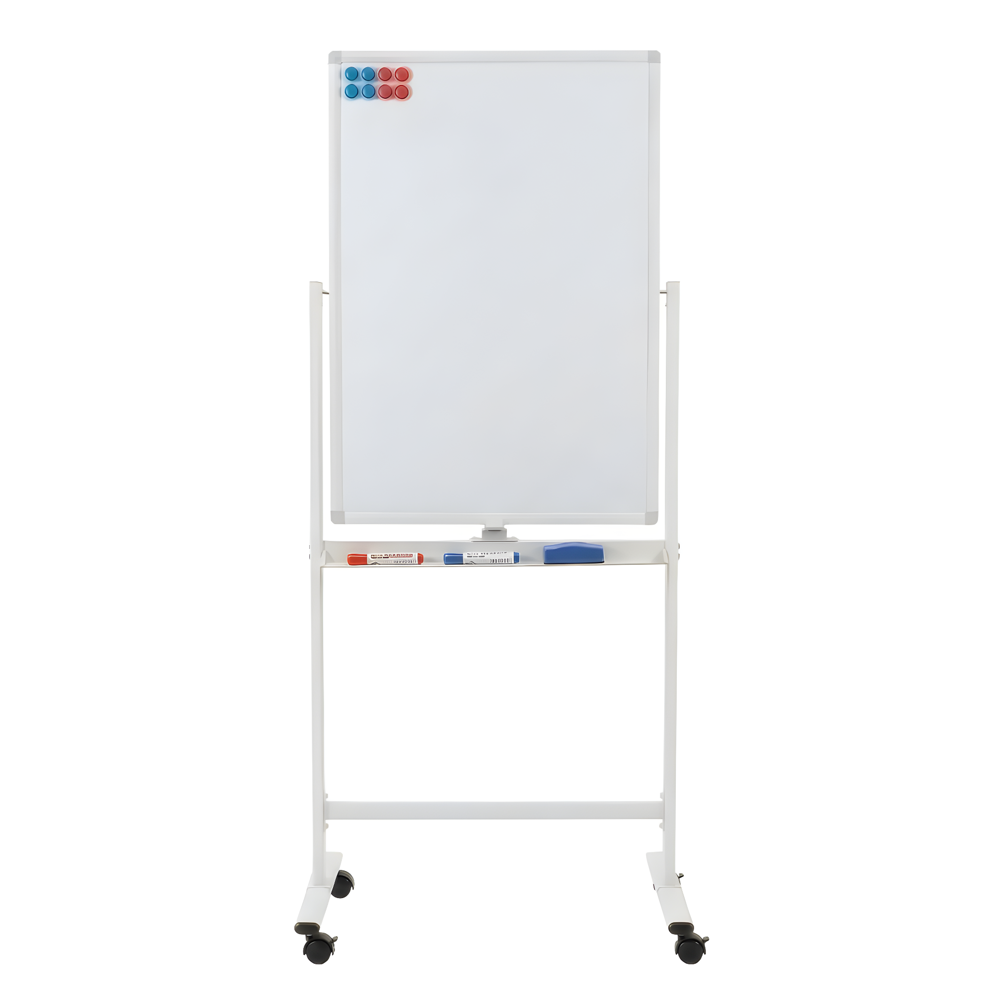 파페피 양면 화이트보드 이동식 회전 스탠드 자석형, 1개 84,800원