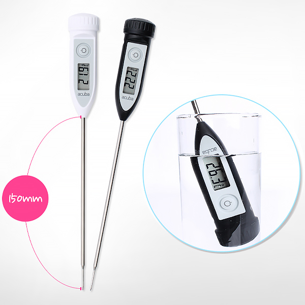 아쿠바 방수 중심온도계 탐침-블랙 10,890원