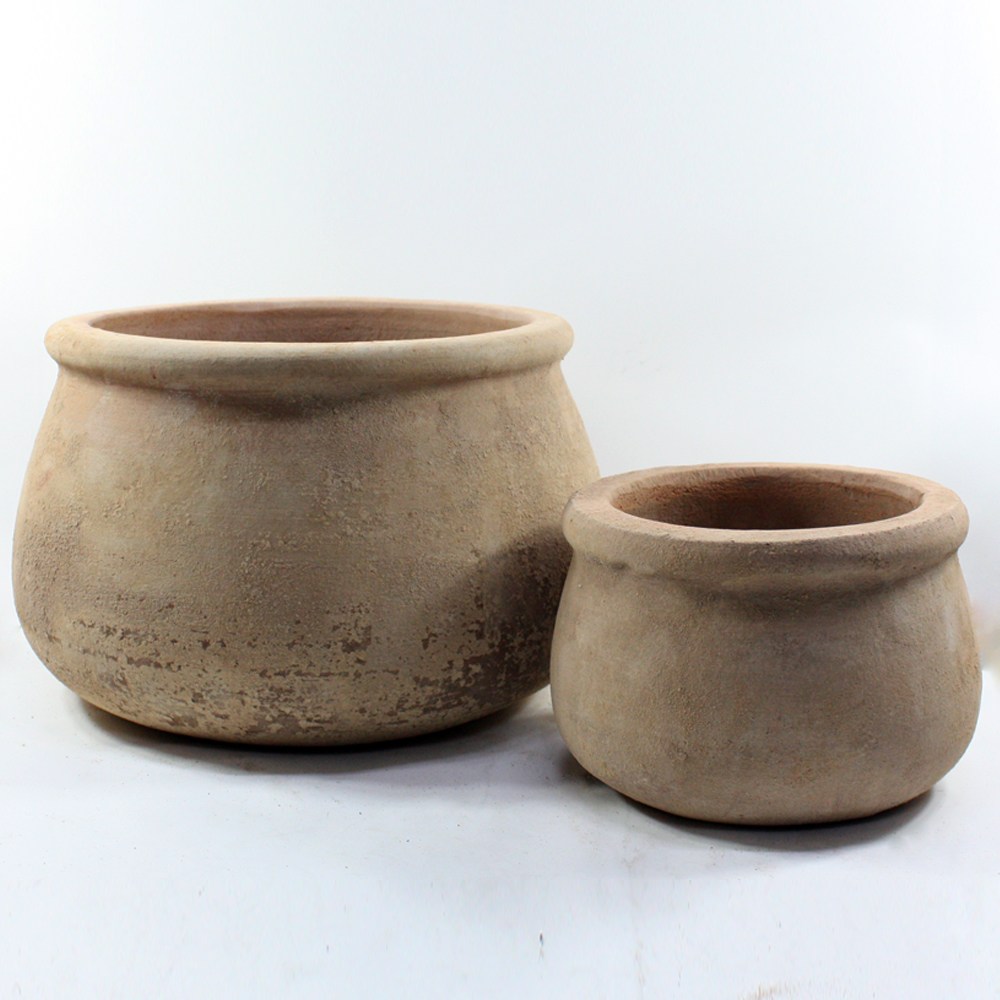 그린데이 빈티지 단지 토분 2개 세트 - 대+소 인테리어 내추럴 디자인 자연 공간연출 화분, 1개, 오리지널 46,900원