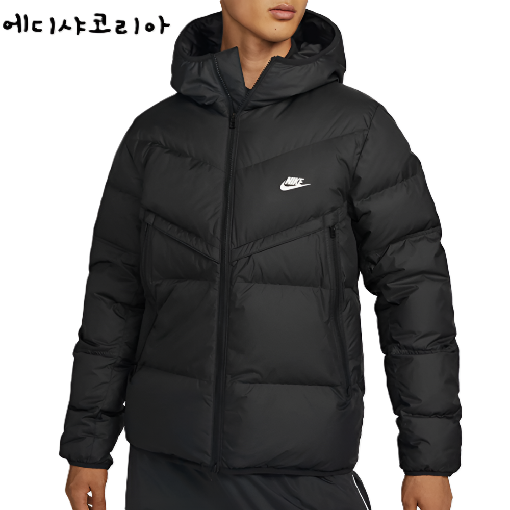 [국내매장 정품] 나이키 NSW 스톰핏 윈드러너 스톰핏 윈드러너 가벼운 경량 패딩 자켓 블랙색상 에디샤 262,800원