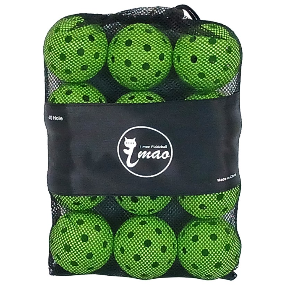 아이마오 피클볼 공 40홀 실외용 그린 12P 1세트, 그린, 1개 12,000원