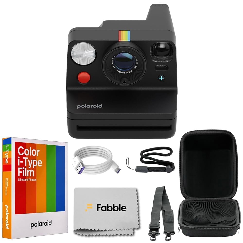 Polaroid Now 3세대 I 타입 인스턴트 필름 카메라 코랄 번들 컬러 8가지 노출 하드 보호 케이스 및 USB C 1 8m 6피트 케이블 537,721,200원