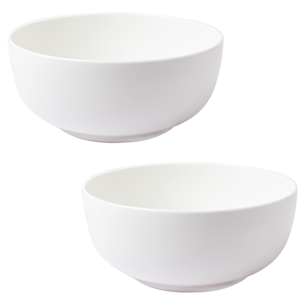 한국도자기 본차이나 화이트플라워 궁중 면기, 화이트, 2개 96,500원